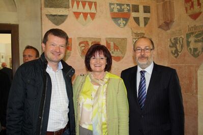Martin Kastler, MdEP a.D., Christa Naaß, Generalkonsul Milan Coupek, Foto: Wolfram Göll