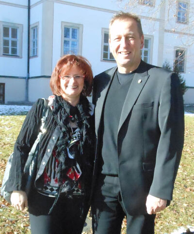 Die neuen Bezirksräte Christa Naaß und Ronald Reichenberg
