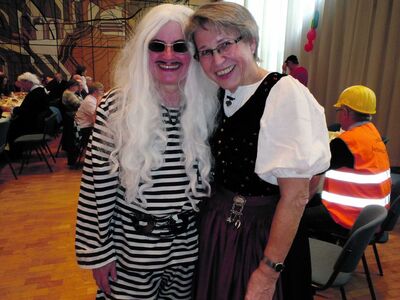 Christa Naaß mit Renate Ruchty (Foto: Susanne Habel)