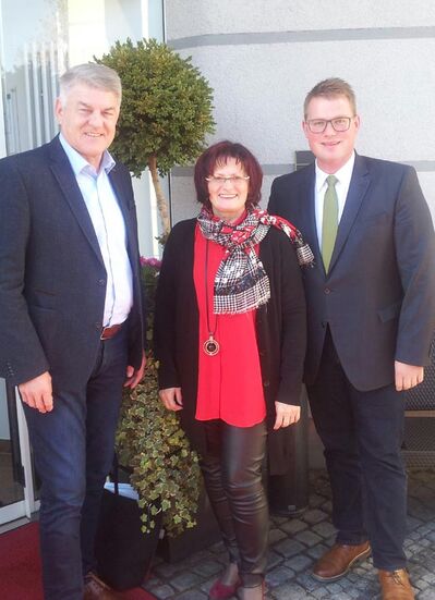 von links nach rechts: Michael Asam, Christa Naaß, Holger Grießhammer